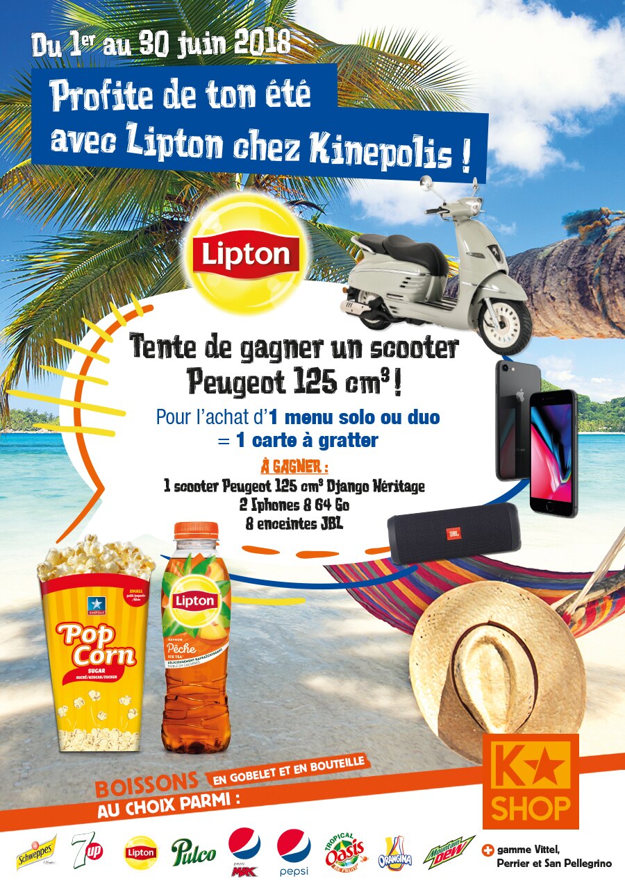 Profite de ton été avec Lipton !