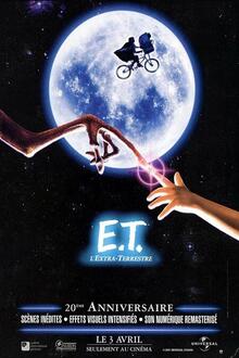 Kultissime : E.T. l'extra-terrestre L'affiche du film Kultissime : E.T. l'extra-terrestre