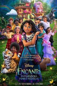 Encanto, la fantastique famille madrigal L'affiche du film Encanto, la fantastique famille madrigal