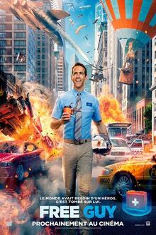 Free Guy L'affiche du film Free Guy