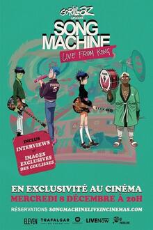 Concert : GORILLAZ - SONG MACHINE LIVE L'affiche du film Concert : GORILLAZ - SONG MACHINE LIVE