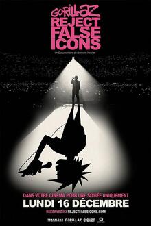 Docu : Gorillaz reject false icons L'affiche du film Docu : Gorillaz reject false icons
