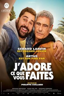 J'adore ce que vous faites L'affiche du film J'adore ce que vous faites