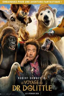 Visite d'équipe : Le voyage du Dr Dolittle L'affiche du film Visite d'équipe : Le voyage du Dr Dolittle