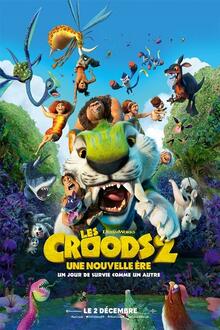 Les Croods 2 : une nouvelle ère L'affiche du film Les Croods 2 : une nouvelle ère