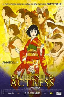 Millennium actress L'affiche du film Millennium actress