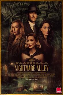 Nightmare Alley L'affiche du film Nightmare Alley