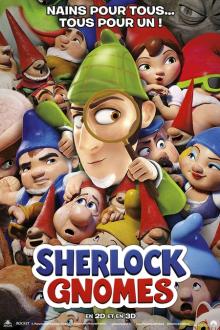 L'affiche du film Sherlock Gnomes