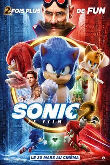 Sonic 2 Le Film L'affiche du film Sonic 2 Le Film