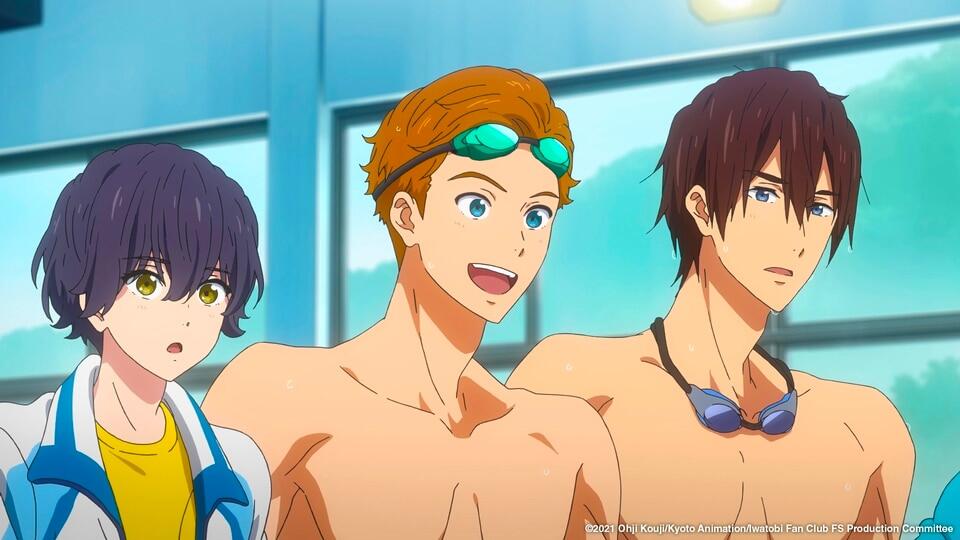 Scene number 2 from the movie Manga :  Free! the Final Stroke-the first volume