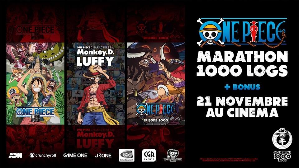 Scene number 1 from the movie One piece marathon 1000 LOGS